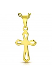 SALE - KAKLO PAPUOŠALAS KRYŽELIS (su grandinėlė)